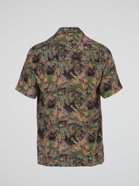 Camo Button Up Shirt