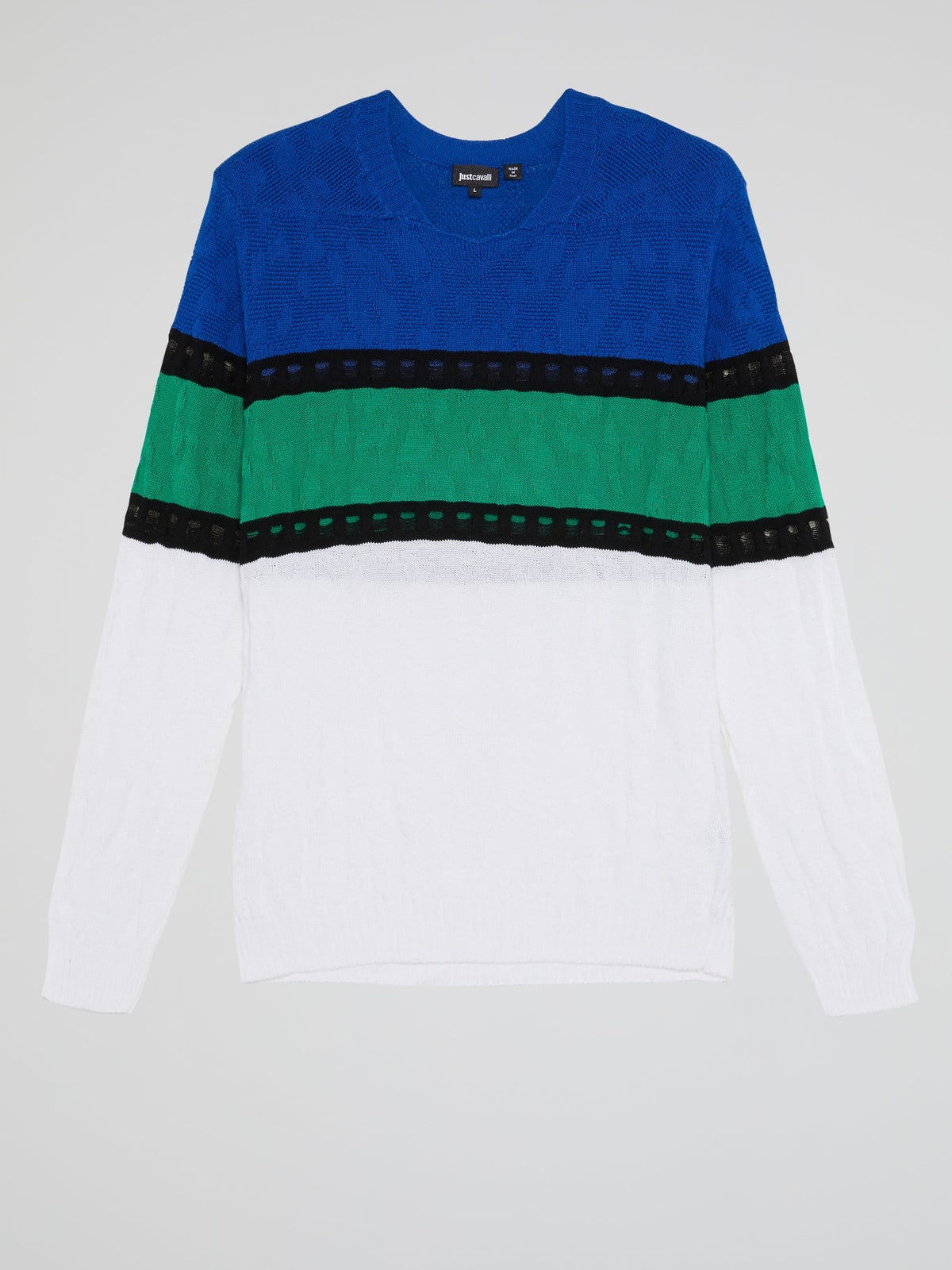 Colour Block Knitted Top