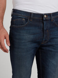 Dark Wash Straight Leg Jeans