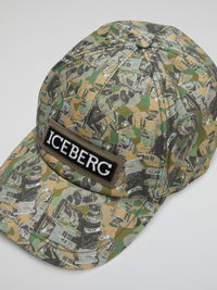 Multicolour Graffiti Design Camo Cap (Adjustable)