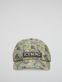 Multicolour Graffiti Design Camo Cap (Adjustable)