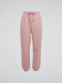 Rose Side Detail Drawstring Track Pants