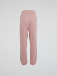 Rose Side Detail Drawstring Track Pants