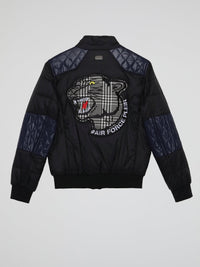 Black Quilted Jacket (Kids)