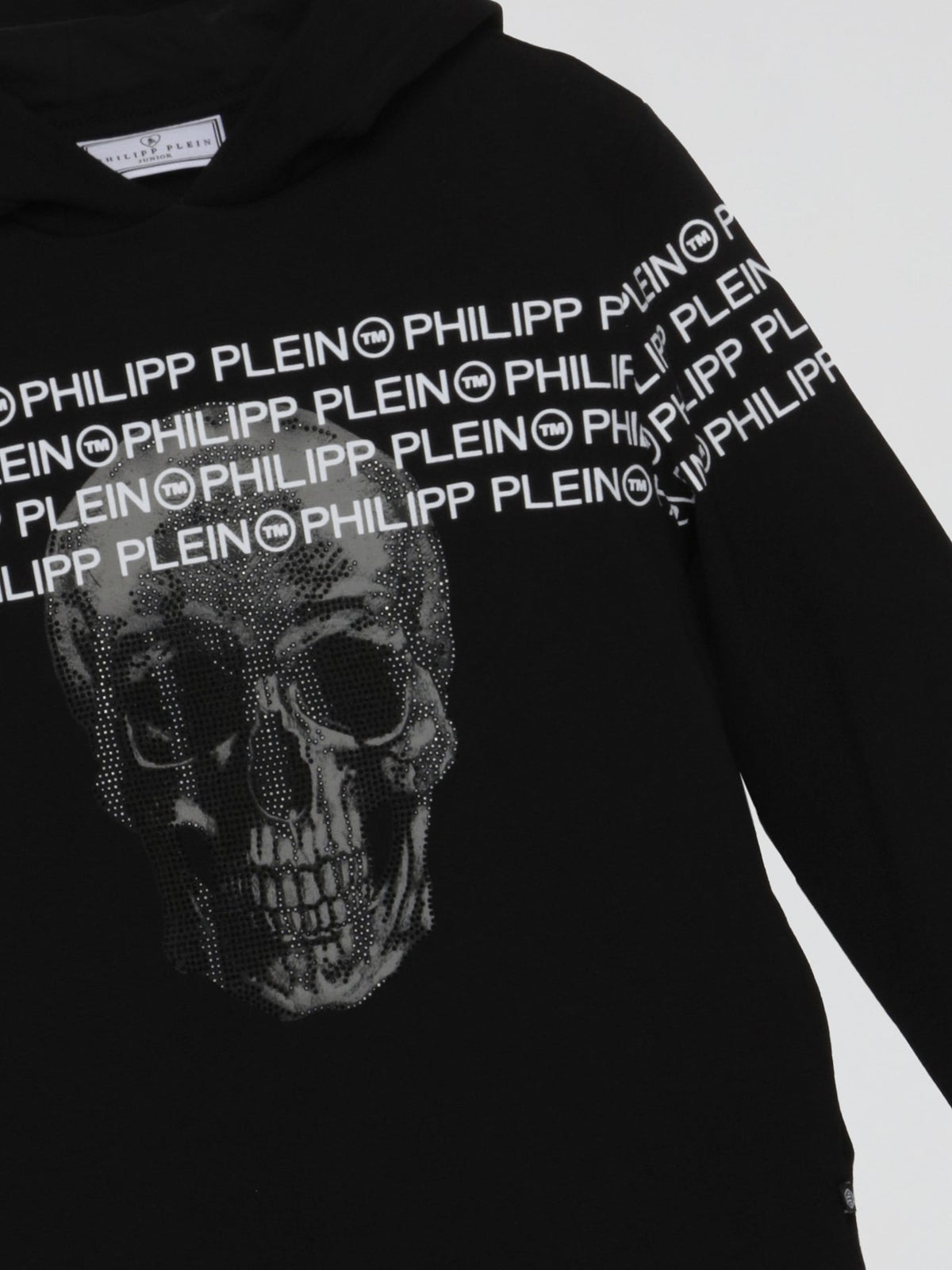 Black Skull Hoodie Sweatshirt (Kids)