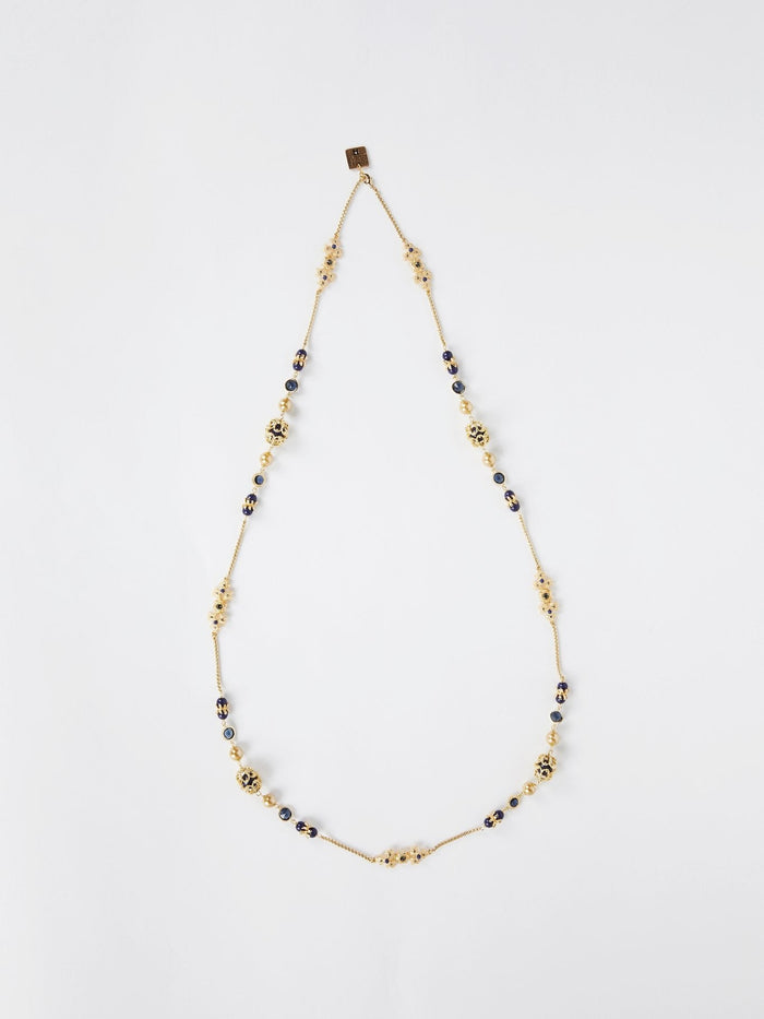 Gold Marine Pearl Necklace