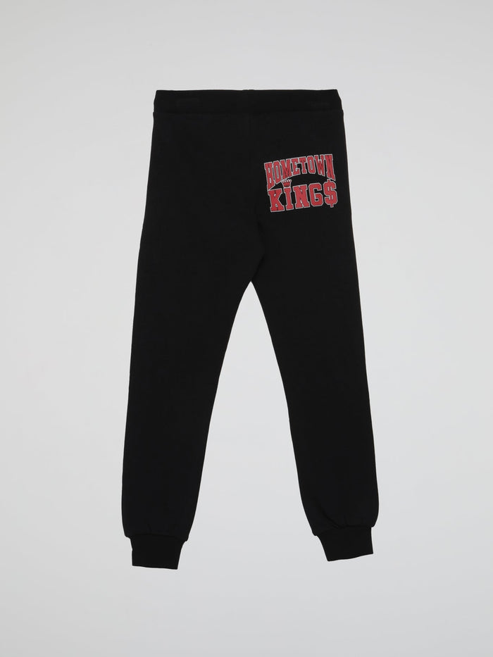 Hometown Kings Black Jogging Trousers (Kids)