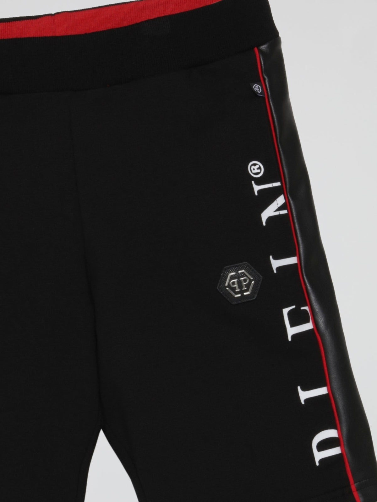 Black Side Logo Jogging Shorts (Kids)