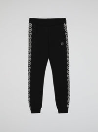 All Over PP Black Jogging Trousers (Kids)