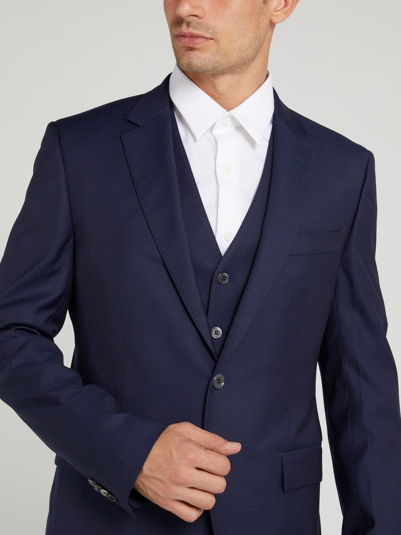 Navy Two-Button Suit