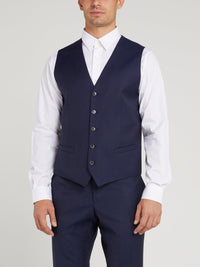 Navy Two-Button Suit