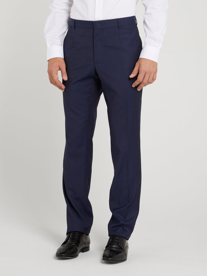 Navy Two-Button Suit