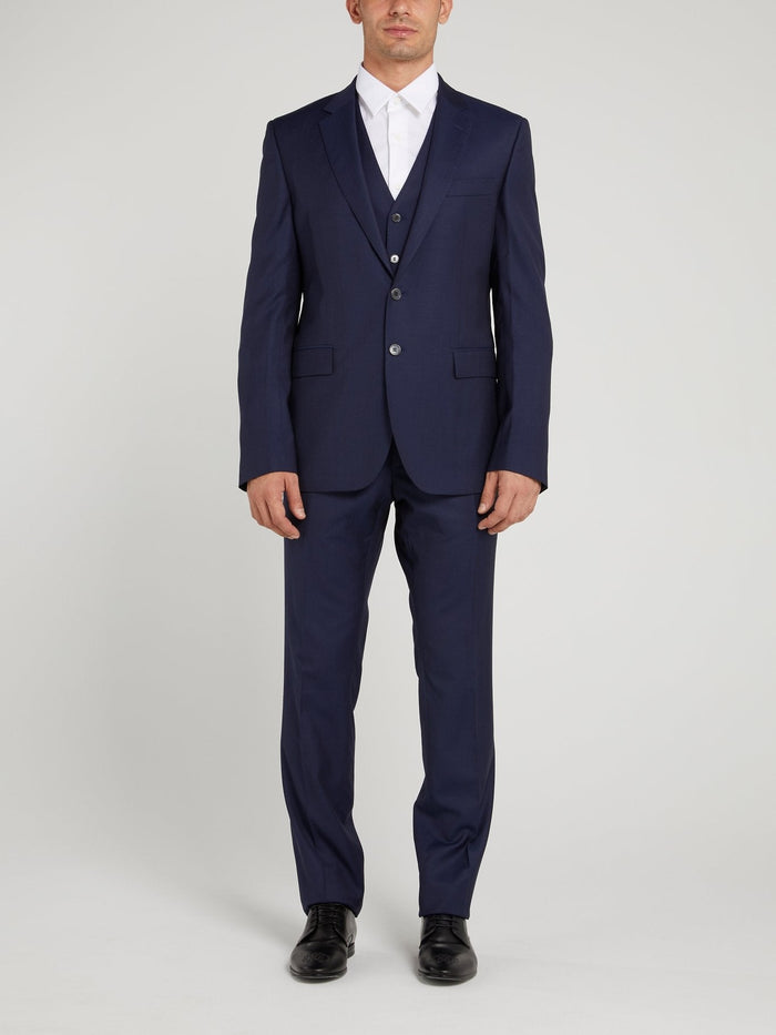 Navy Two-Button Suit