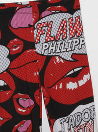 Lips All-Over Print Leggings (Kids)