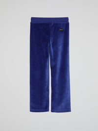 Blue Velvet Sweatpants (Kids)