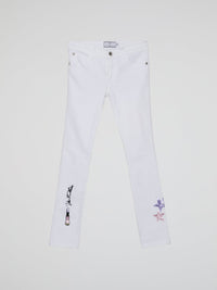 White Star Detail Jeans (Kids)