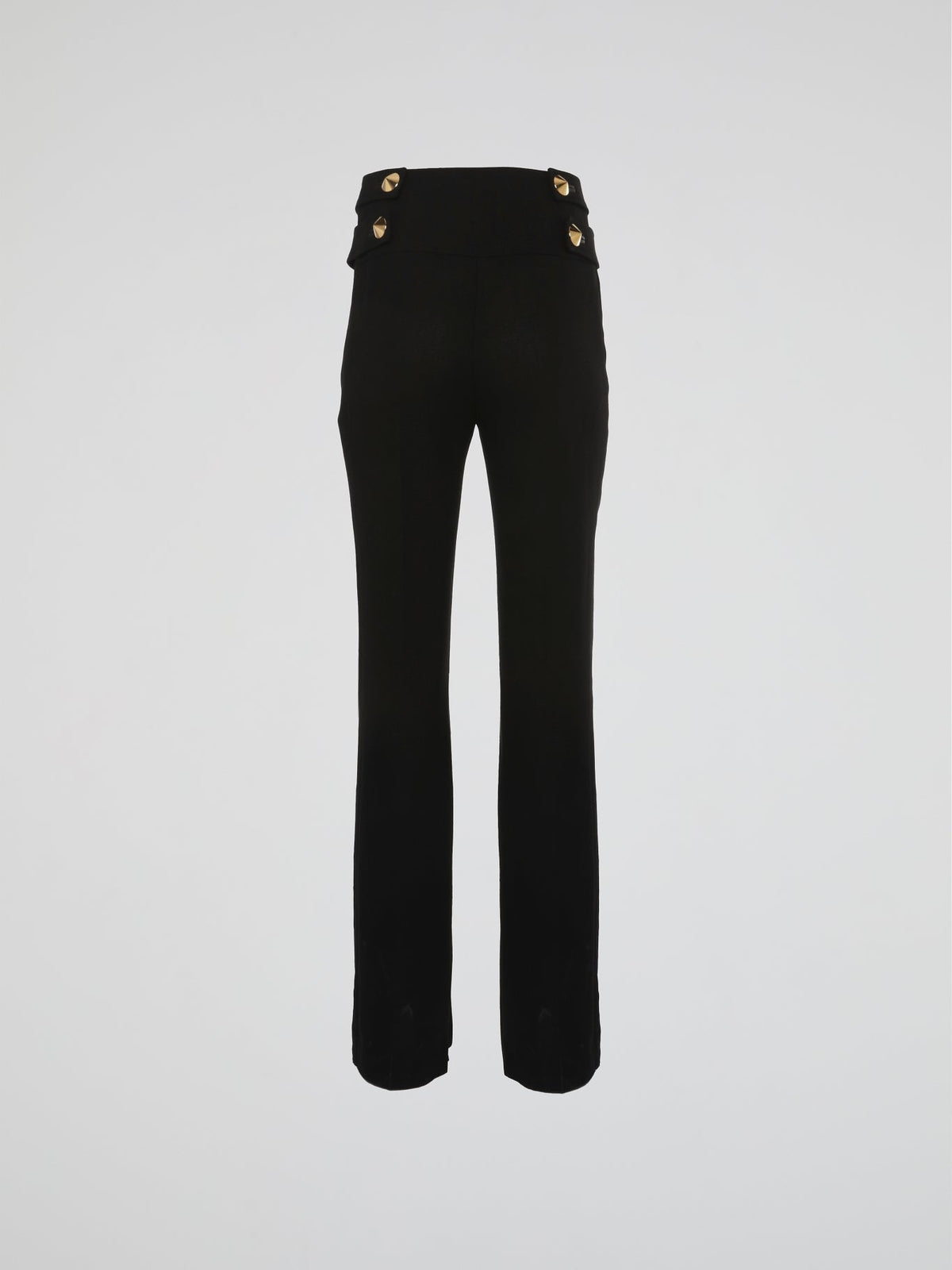 Black Sailor Button Pants