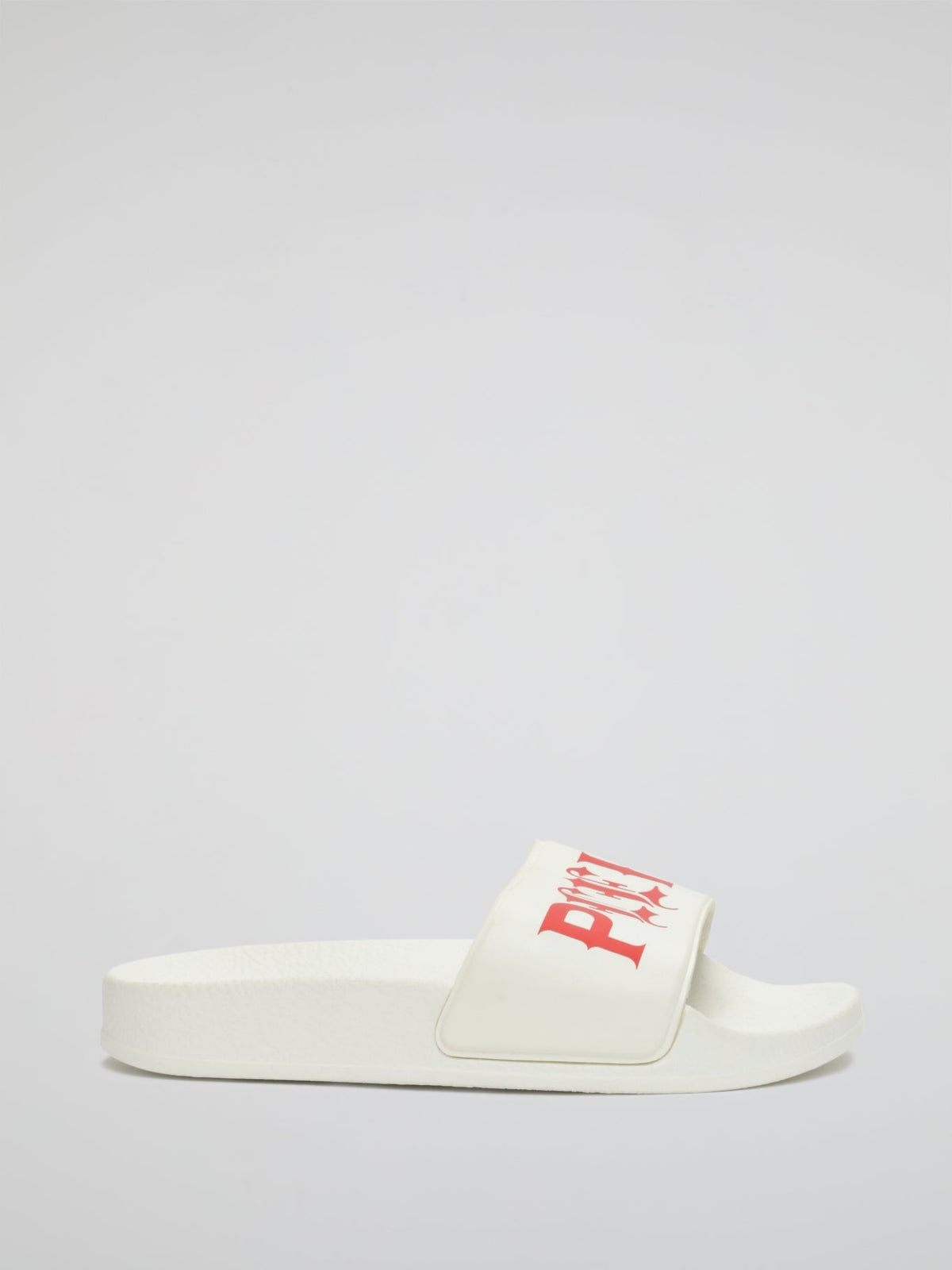 White Blaise Flat Sandals