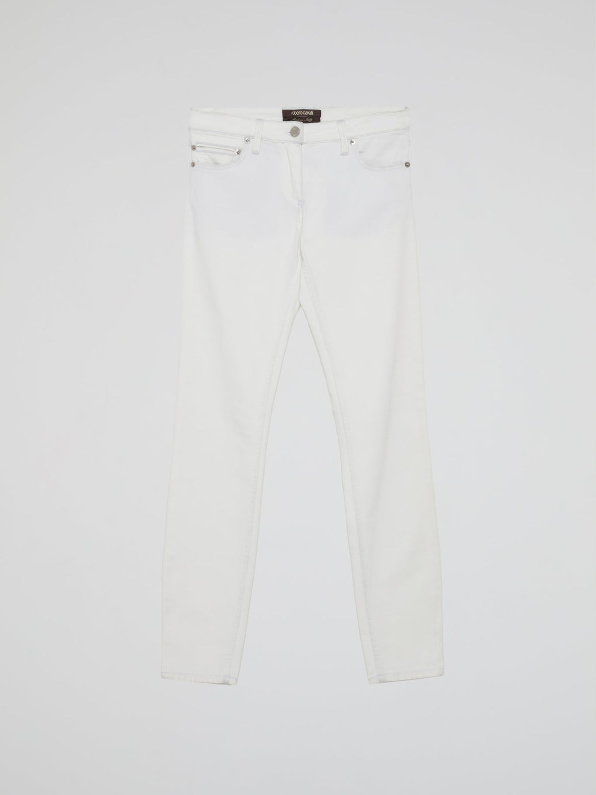 White Slim Fit Jeans