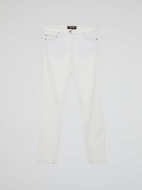 White Slim Fit Jeans