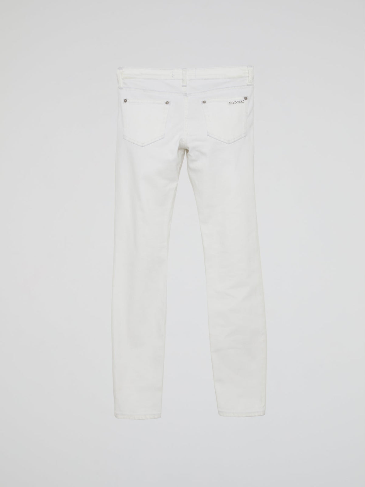 White Slim Fit Jeans