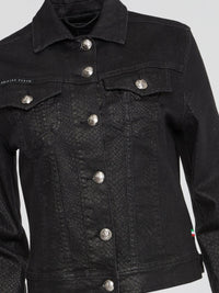 Black Duval Denim Jacket